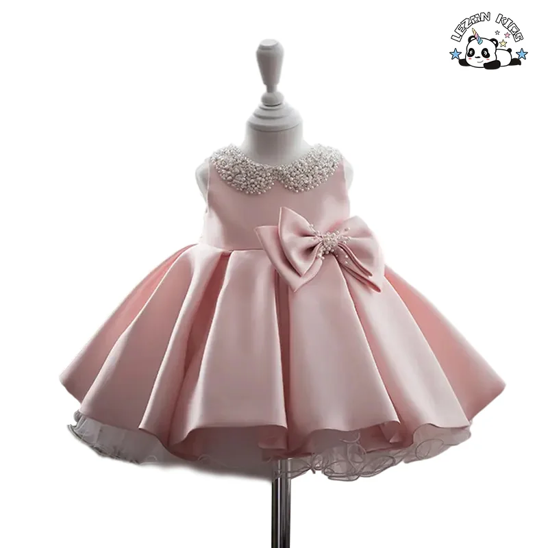 LEZONKIDS - Children's princess dress new year old dress baby girl host evening dress trendy young girls clothes for summer